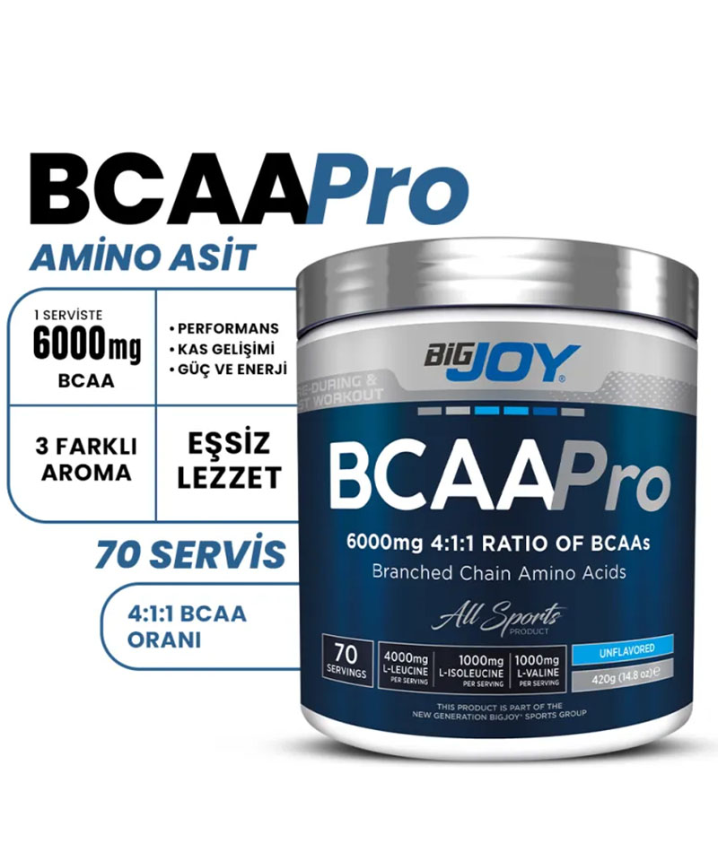 BCAA Pro 4:1:1 420 Gr Aromasız